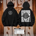 Eyeball Hoodie Jacket Black